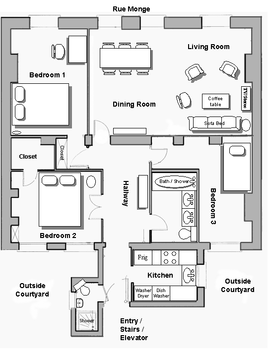 80 Meter Square To Square Feet Interior Design